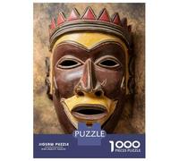 Puzzles for Teenagers 1000 Piece Handmade Wooden Mask Jigsaw for Adults Brain Teaser Game Analysis And Logic Challenging Game Gifts 70x50cm/1000pcs