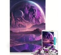 Puzzles for Teenagers 1000 Piece Interstellar Visions, Hands-on Game, Fun Activities at Home, Artists Collection, Fine Art (38x52cm)
