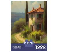 Puzzles for Teenagers 1000 Piece Italian Villa Puzzles for Adults Brain Teaser Game Improve Memory Fun Activities at Home 38x26cm/1000pcs