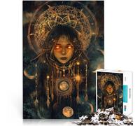 Puzzles for teenagers 1000 Piece Magic Witch Spielzeug für die ganze Familie Angebot als Geschenk für die ganze Familie75x50cm