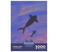 Puzzles for Teenagers 1000 Piece Mom And Baby Whale Puzzles for Adults Toy Wall Decor Analysis And Logic Challenging Game Gifts 70x50cm/1000pcs