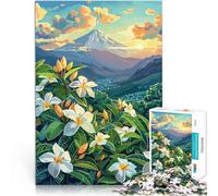 Puzzles for teenagers 1000 Piece Mount Fuji Sunrise Spielzeug für die ganze Familie Geeignet für die Schreibtischdekoration52x38cm