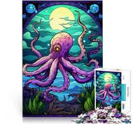 Puzzles for teenagers 1000 Piece Octopus Magic the Sea Spiele Spielzeug Geschenk Einzigartige Wohndekoration und Geschenke75x50cm