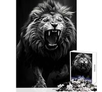 Puzzles for Teenagers 1000 Piece Regal Roar Fun Interactive Family Experience Wonderful Holiday Giftsing Choice (38X26cm)