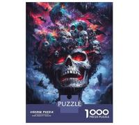 Puzzles for Teenagers 1000 Piece Romantic Couple in Magic Forest with Glowing Fireflies Jigsaws for Adults DIY Toys Staycation Kill Time Fun at Home Activities, 52x38cm/1000pcs