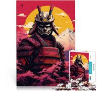 Puzzles for teenagers 1000 Piece Samurai popart Help the brain exercise addictive toys to cultivate patience great gift 50x70cm
