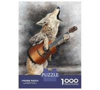 Puzzles for Teenagers 1000 Piece Song of The Coyote Puzzles for Adults Brain Teaser Game Improve Memory Fun Activities at Home 52x38cm/1000pcs