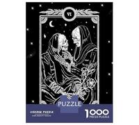 Puzzles for Teenagers 1000 Piece Tarot The Lovers Puzzles for Adults Brain Teaser Game Improve Memory Fun Activities at Home 52x38cm/1000pcs