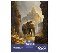 Puzzles for Teenagers 1000 Piece Temple Guardian Puzzles for Adults Brain Teaser Game Improve Memory Fun Activities at Home 70x50cm/1000pcs