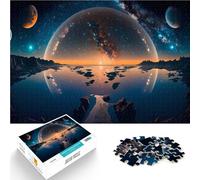 Puzzles for teenagers 1000 Piece The night sky twinkles Educational Games Home Decoration Enhance love between couples 50x70cm