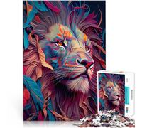 Puzzles for teenagers 1000 Piece The Pride Lion Lernspiel-Herausforderungsspielzeug Geburtstagsgeschenk, Geschenke, Wandkunst52x38cm