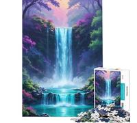 Puzzles for Teenagers 1000 Piece The Secret Waterfall Oasis Educational Challenge But Fun And Humorous Relaxing Games for 14+ Puzzle Game Offered (50x75cm)