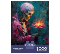 Puzzles for Teenagers 1000 Piece The Sense of Life Jigsaw Puzzle Brain Teaser Game Presents for Women Christmas Birthday Gifts 52x38cm/1000pcs