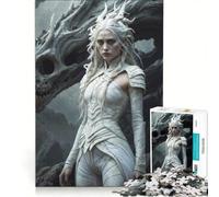 Puzzles for Teenagers 1000 Piece The White Bone Spirit Brain Teaser Game Challenging To Complete Deal As Gifts for The Whole Family 50x75cm
