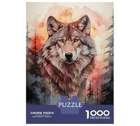 Puzzles for Teenagers 1000 Piece The Wolf Palette Puzzles for Adults Toy Wall Decor Analysis And Logic Challenging Game Gifts 52x38cm/1000pcs