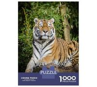 Puzzles for Teenagers 1000 Piece Tiger Lying on Brown Tree Puzzles for Adults Brain Teaser Game Improve Memory Fun Activities at Home 70x50cm/1000pcs