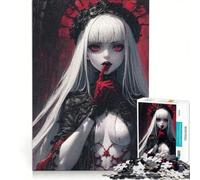 Puzzles for Teenagers 1000 Piece Vampire Queen Relaxing Games Difficult And Challenge Every Piece Is Unique 50x75cm