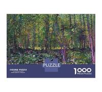 Puzzles for Teenagers 1000 Piece Van Gogh Undergrowth Puzzles for Adults Brain Teaser Game Improve Memory Fun Activities at Home 38x26cm/1000pcs