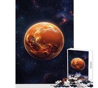 Puzzles for Teenagers 1000 Piece Venus Planet in Starry Space Jigsaw Puzzles 1000 Practical Game Gifts for Women Men Precision Cutting (38x26cm)