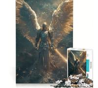 Puzzles for Teenagers 1000 Piece Warrior of Eden Relaxing Games Difficult And Challenge Every Piece Is Unique 38x26cm