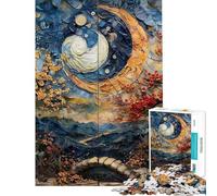 Puzzles for Teenagers 1000 Piece Yin And Yang Life Balance Educational Games Learning Educational Toys Great Gifts And Toys Learning Educational (size 38x26cm)