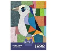 Puzzles for Teenagers 1000 Pieces Abstract Bird Art Print Puzzles for Adults Relax Games Analysis And Logic Challenging Game Gifts 38x26cm/1000pcs