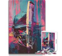 Puzzles for Teenagers 1000 Pieces Abstract Cricketer Toys Educational Games Difficult Challenge Secret Santa Gifts Size 38x26cm