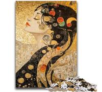 Puzzles for Teenagers 1000 Pieces African Woman Art for Educational Game Challenge Toy for Is Ideal As A Gift for The Whole Family 26x38cm
