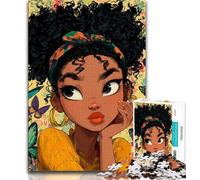 Puzzles for Teenagers 1000 Pieces American Woman Teenager Puzzles,is Ideal As Gifts for The Whole Family Suitable for And 14 (size 38x26cm)