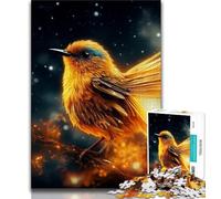 Puzzles for Teenagers 1000 Pieces Animal Golden Sparrow Teenager Puzzles,is Ideal As Gifts for The Whole Family Suitable for And 14 (size 38x26cm)