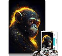 Puzzles for Teenagers 1000 Pieces Animal Monkey Teenager Jigsaw,Educational Games Home Decoration Birthday Present, Gifts, Wall Art (size 38x26cm)