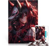 puzzles for teenagers 1000 pieces Anime Samurai Assassin Spiele Spielzeug Geschenk einzigartiges Herausforderungsspiel75x50cm