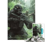 Puzzles for Teenagers 1000 Pieces Apocalypse Operator Adult Puzzles Hands-on Game But Fun And Humorous Christmas Birthday Gifts (Size 38x52cm)