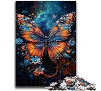 Puzzles for Teenagers 1000 Pieces Art Dream Butterfly 1000 Piece Jigsaw,Learning Educational Toys Family Games Gifts for Friends And Family (50x75cm)