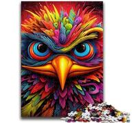 Puzzles for Teenagers 1000 Pieces Art Fantasy Eagle 1000 Pieces for Teenagers,with Matching Poster And Trivia Sheet for And Age 14 Years Up (50x75cm)