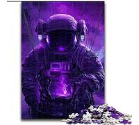 Puzzles for Teenagers 1000 Pieces Astronauts in Space, for Age 14 Years And over Home Decor As A Gift for The Whole Family And Friends (Size 26x38cm)