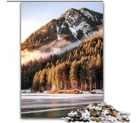 Puzzles for Teenagers 1000 Pieces Beautiful Mountains And Lakes, for Age 14 Years And over Home Decor As A Gift for The Whole Family And Friends (Size 26x38cm)