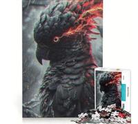 Puzzles for Teenagers 1000 Pieces Black Bird Magic, Impossible Game, Decompressing Intellectual, Presents for Women 38x52cm