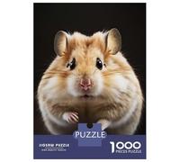 Puzzles for Teenagers 1000 Pieces Black Hamsters Adult Jigsaw Puzzle Brain Teaser Game Hand Speed Race Fun Activities at Home 70x50cm/1000pcs