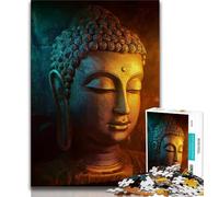 Puzzles for Teenagers 1000 Pieces Buddha Graffiti 1000 Pieces for Adults,is Ideal As Gifts for The Whole Family Suitable for And 14 38x26cm