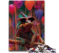 Puzzles for Teenagers 1000 Pieces Chameleon Fantasy Adult Puzzles,Decompressing Intellectual Educational Toy Birthday Gift (38x26cm)