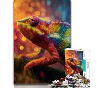 Puzzles for Teenagers 1000 Pieces Chameleon Teenager Puzzles,is Ideal As Gifts for The Whole Family Suitable for And 14 (size 75x50cm)