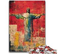 Puzzles for Teenagers 1000 Pieces Christian Statues for Educational Game Challenge Toy for Is Ideal As A Gift for The Whole Family 26x38cm