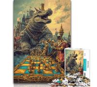 Puzzles for Teenagers 1000 Pieces Circus Animals Adult Puzzles,Decompressing Intellectual Educational Toy Birthday Gift 38x26cm