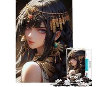 Puzzles for Teenagers 1000 Pieces Cleopatra Difficult And Challenge Presents for Women Fun Games for And from 14 Years And over (38X26cm)