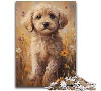 Puzzles for Teenagers 1000 Pieces Cockapoo Puppy 1000 Pieces for Adults,for Educational Game Challenge Toy Deal As Gifts for The Whole Family (75x50cm)