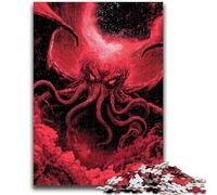 Puzzles for Teenagers 1000 Pieces Cosmic Cthulhu Octopoid for Educational Game Challenge Toy for Is Ideal As A Gift for The Whole Family 50x75cm