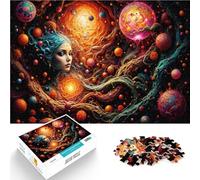 puzzles for teenagers 1000 pieces Cosmic Dreams of the Galaxy Lernspiele denn eignet sich ideal als Geschenk für die ganze Familie52x38cm