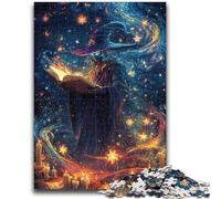 Puzzles for Teenagers 1000 Pieces Cosmic Wizard Challenging Game And Family Play Wall Decoration Unique Birthday And Xmas Gifts 50x75cm