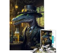 Puzzles for Teenagers 1000 Pieces Craft Beer Dino Alien Learning Educational Toys Family Game Wall Decoration Gifts for Women Men (Size 38x52cm)